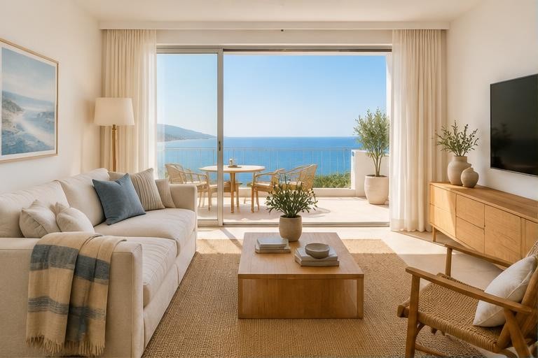 Un balcón al Mediterráneo, inmueble ficticio en Palamós