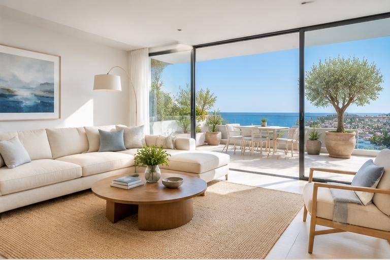 Luz y espacio junto a la costa, inmueble ficticio en Sant Feliu de Guíxols