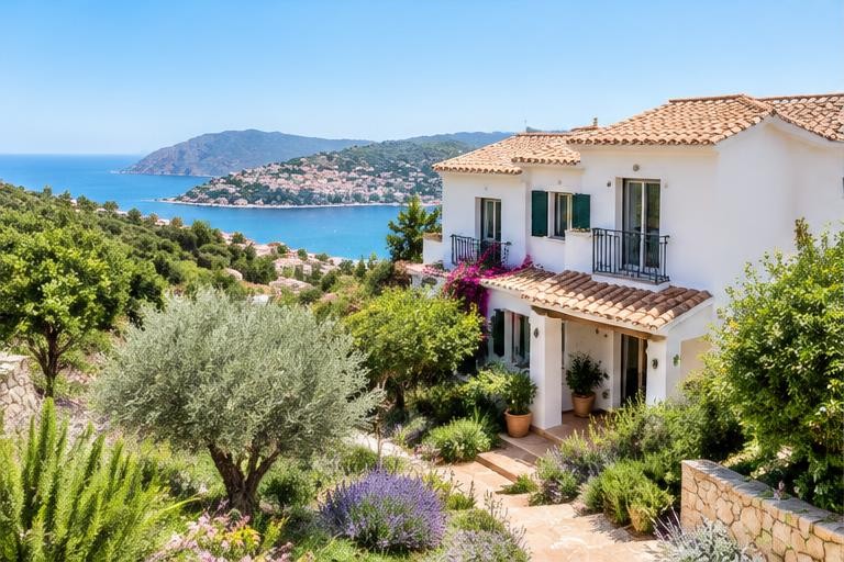Un refugio con alma mediterránea, inmueble ficticio en Tossa de Mar